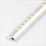 PVC-Viertelkreisprofil weiß 2500 x 19,5 mm