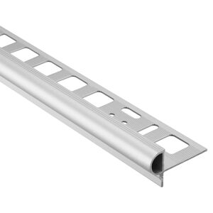 Aluminium-Treppenkanten-Profil 'Florentiner' silbern 10 x 1000 mm