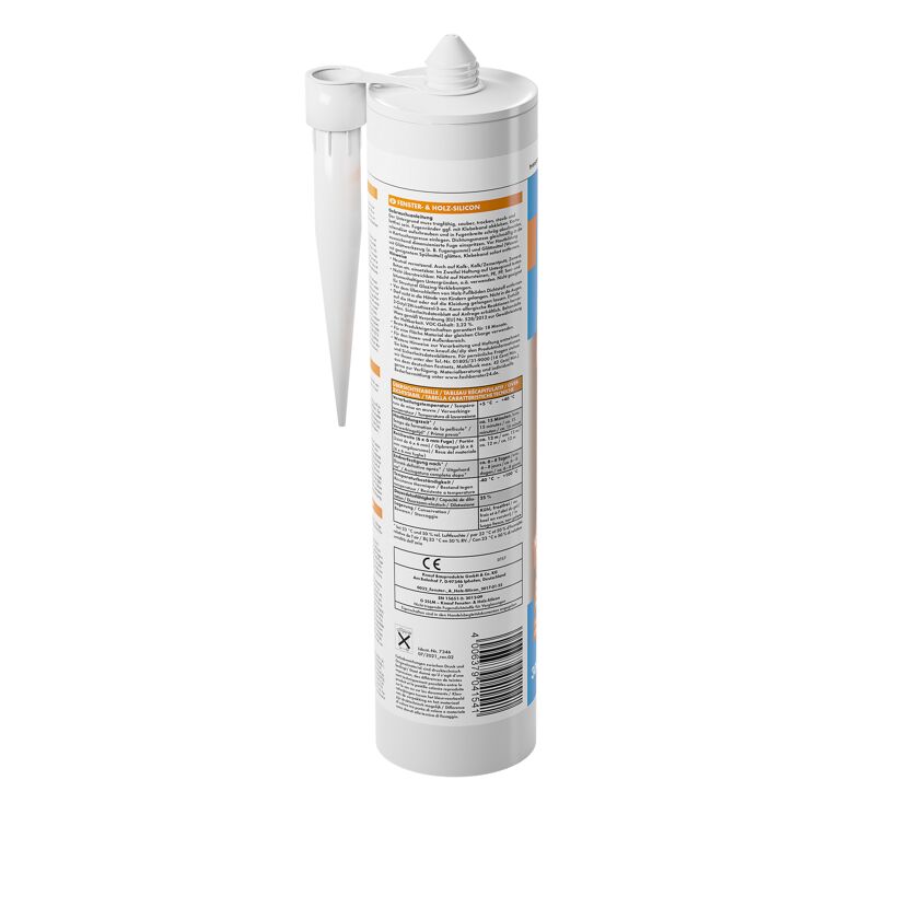Fenster- und Holzsilikon transparent 300 ml