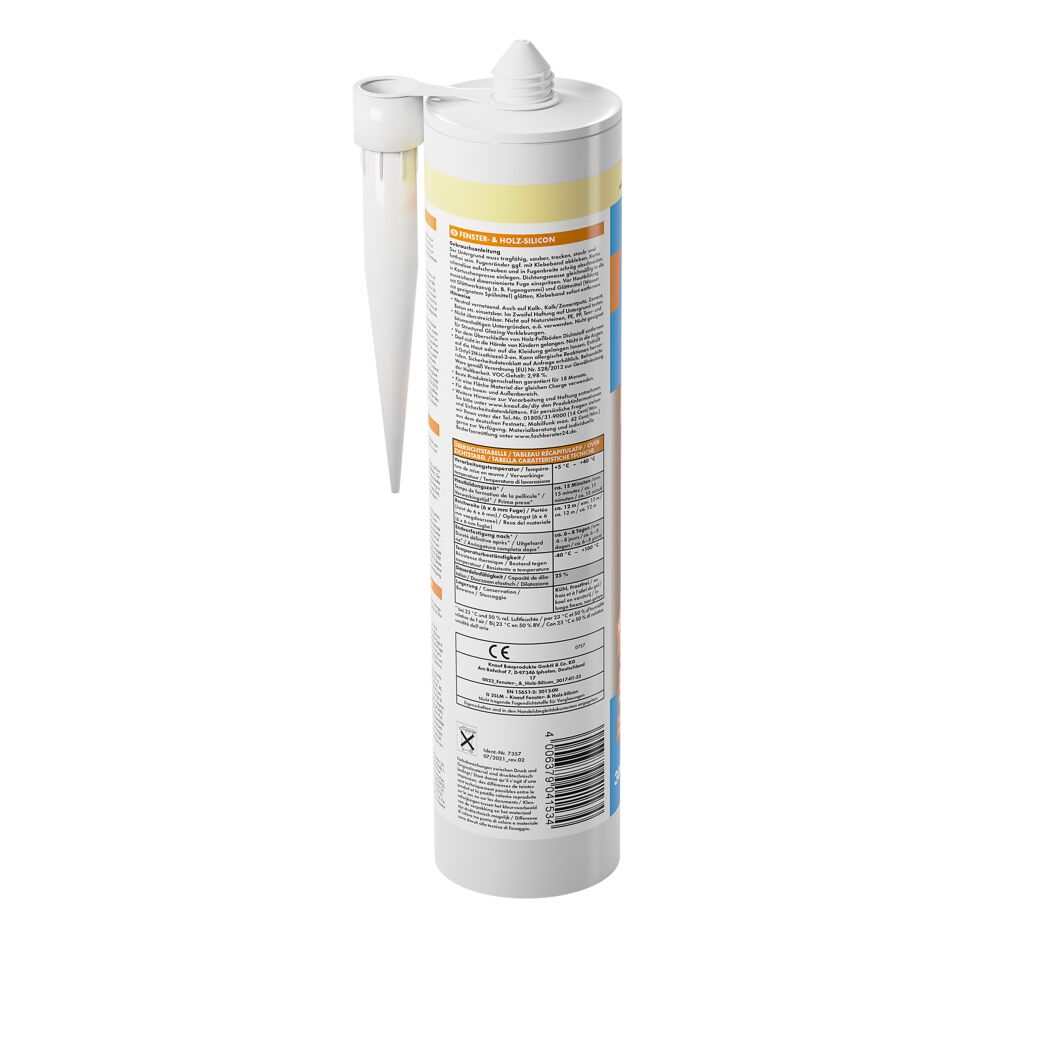 Fenster- und Holzsilikon kieferfarben 300 ml