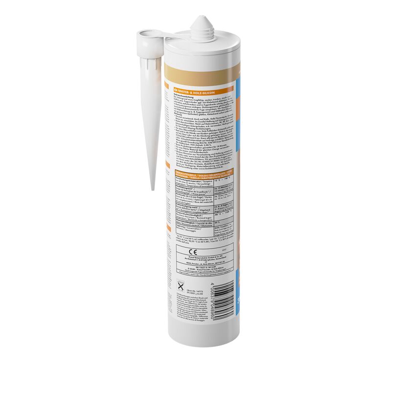 Fenster- und Holzsilikon buchefarben 300 ml