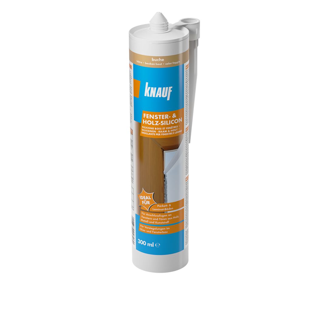 Fenster- und Holzsilikon buchefarben 300 ml