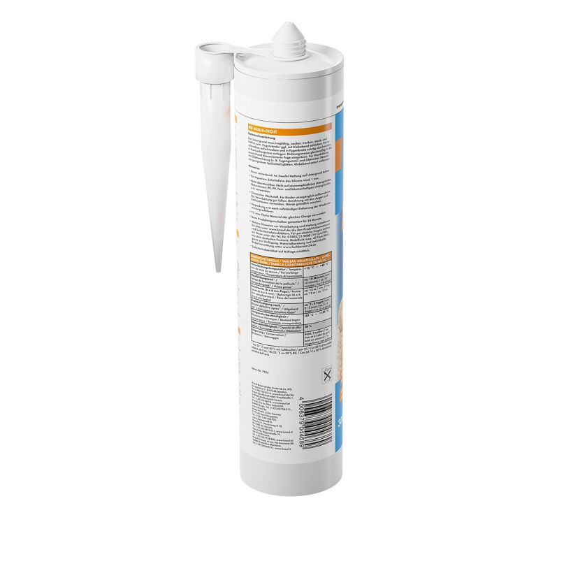 Kartusche mit AQUA-DICHT Silikon