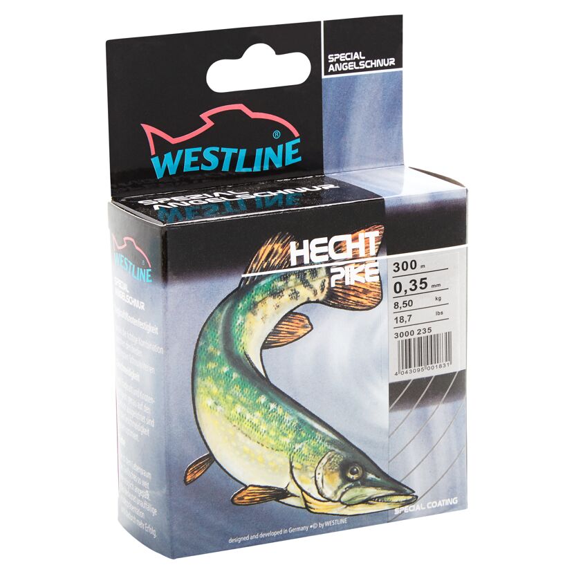 Westline Angelschnur Hecht 300m, 0,35mm, 8,50kg