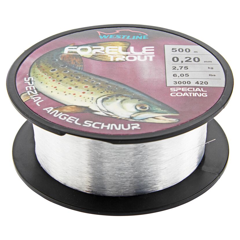 Westline Forelle Trout Angelschnur 0,20mm 500m
