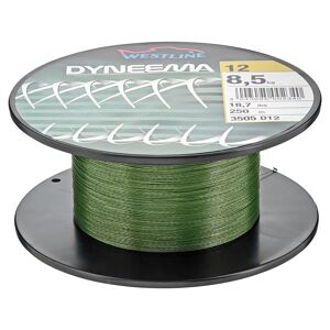Angelschnur "Dyneema" grün 8,5 kg 250 m
