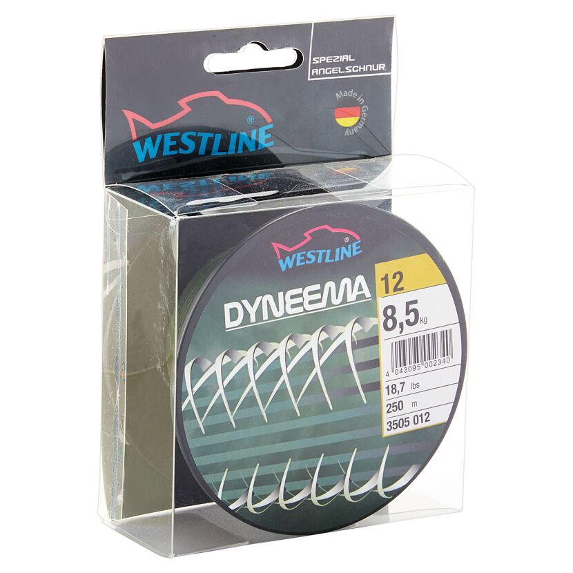 Angelschnur "Dyneema" grün 8,5 kg 250 m