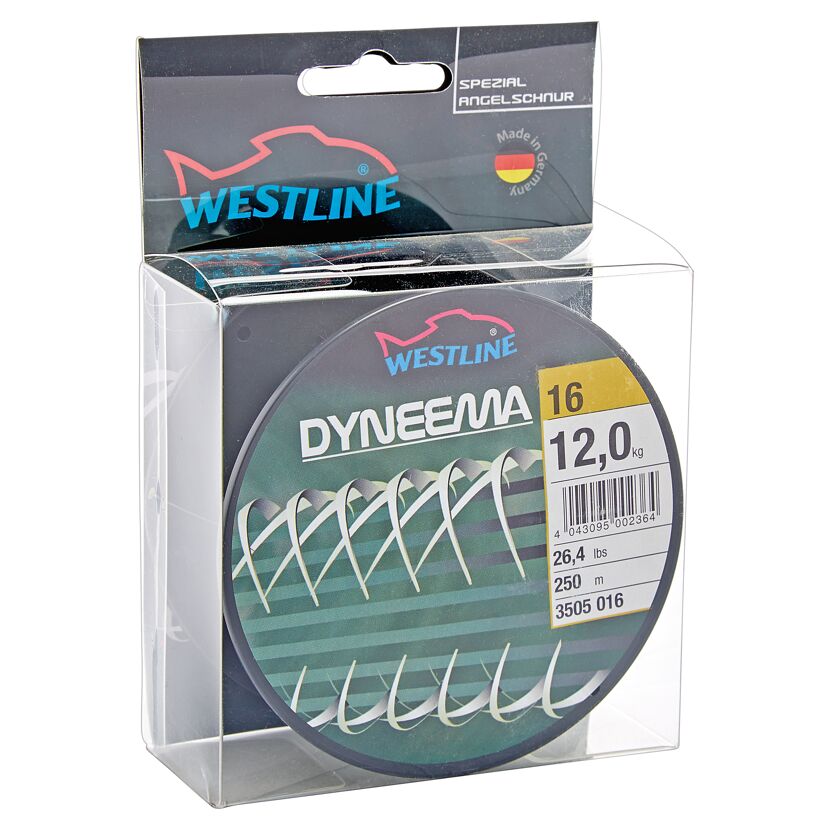 Westline Dyneema Angelschnur, 12 kg, 250 m
