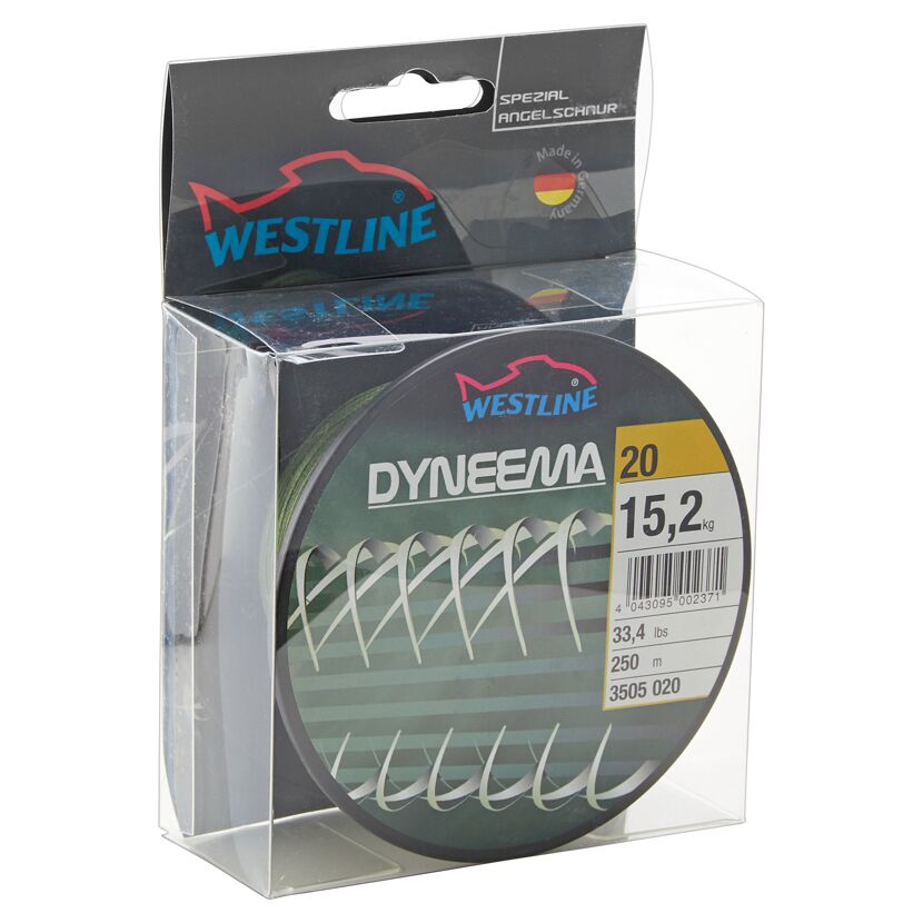 Angelschnur "Dyneema" grün 15,2 kg 250 m
