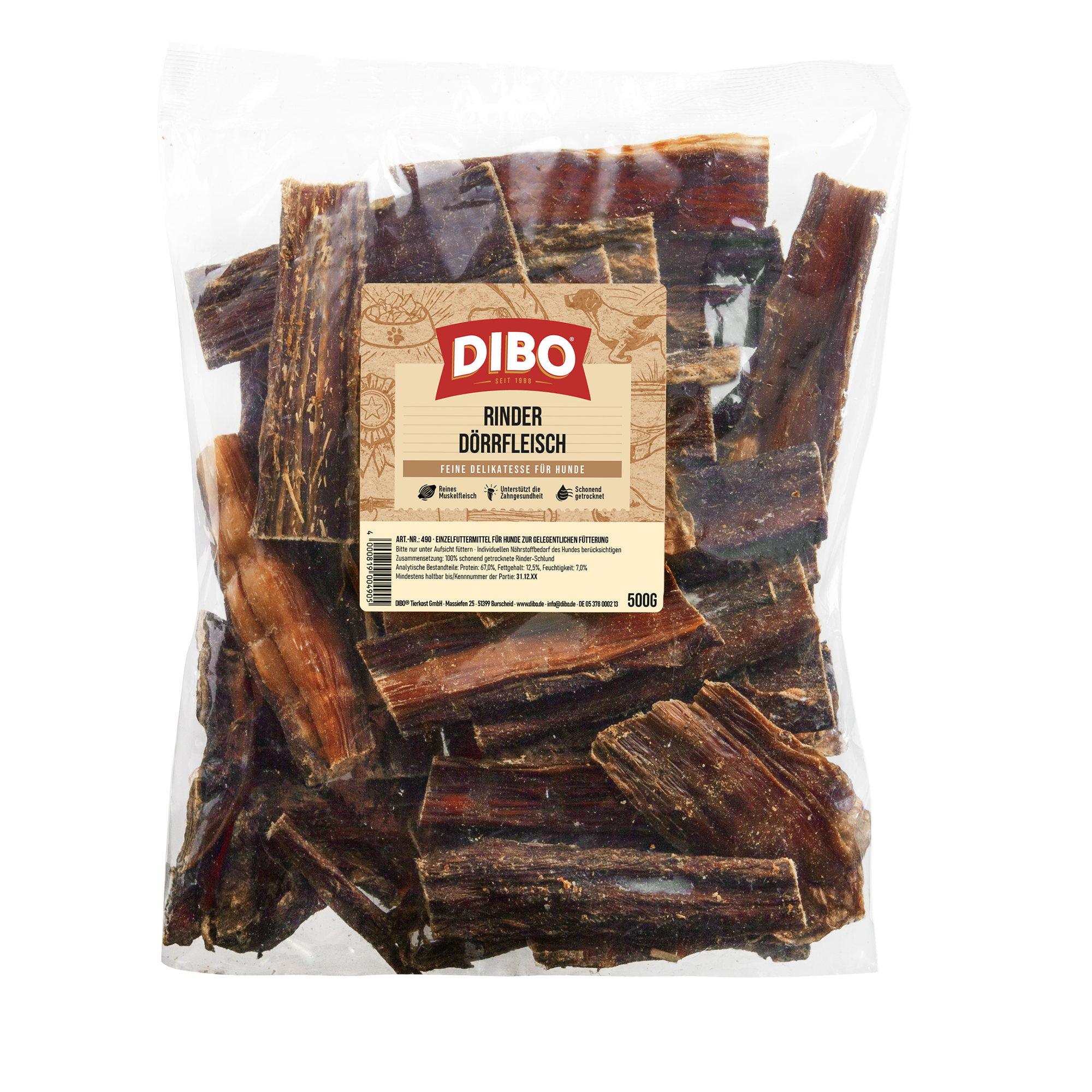 Rinder Dörrfleisch 500 g