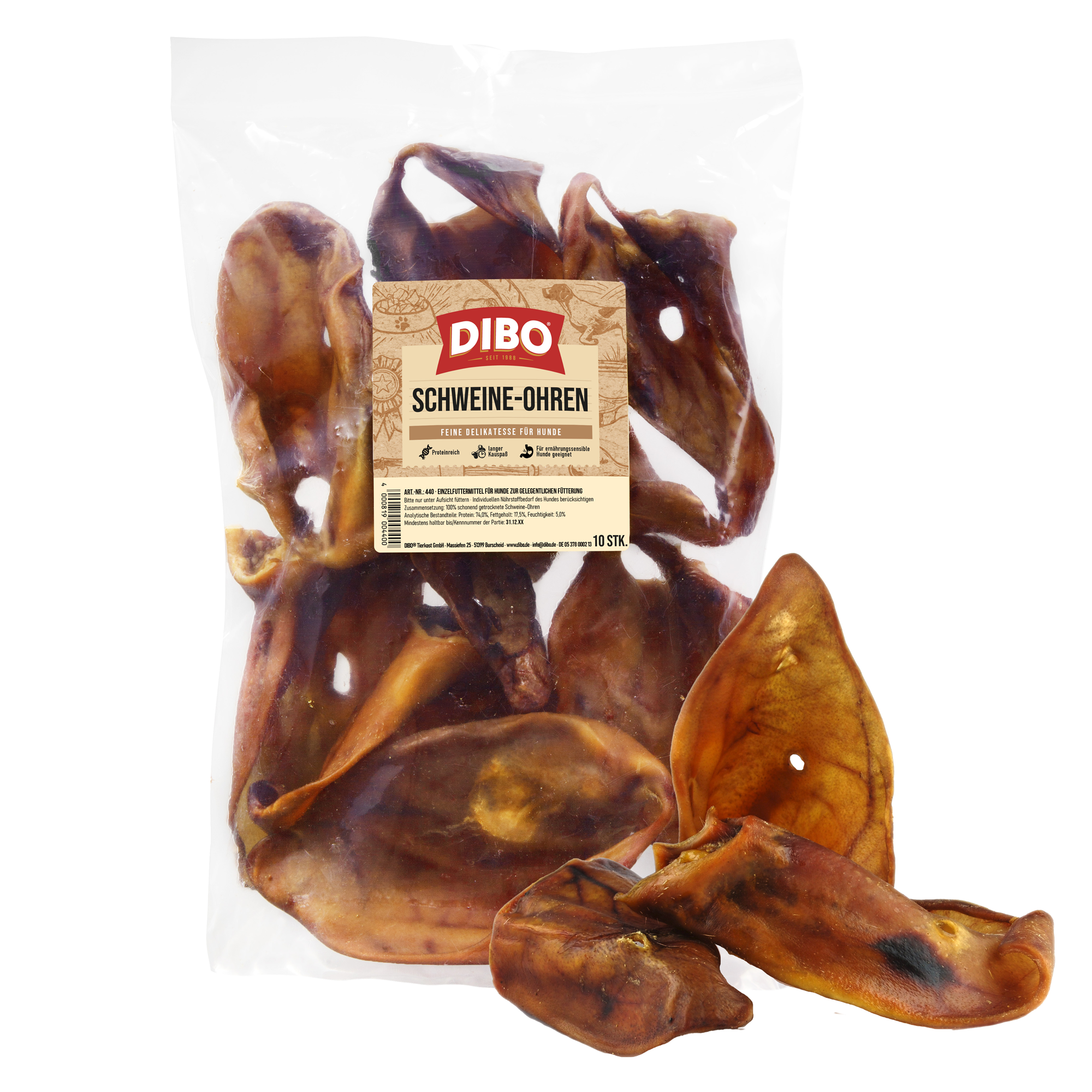 Schweine-Ohren 10 Stück