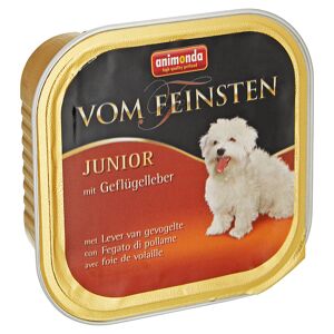 Hundenassfutter "Vom Feinsten" Junior mit Geflügelleber 150 g