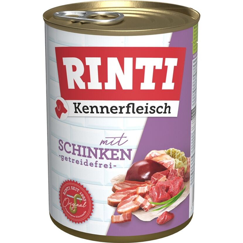 Hundefutter 'Kennerfleisch' mit Schinken gefriergetrocknet 400 g