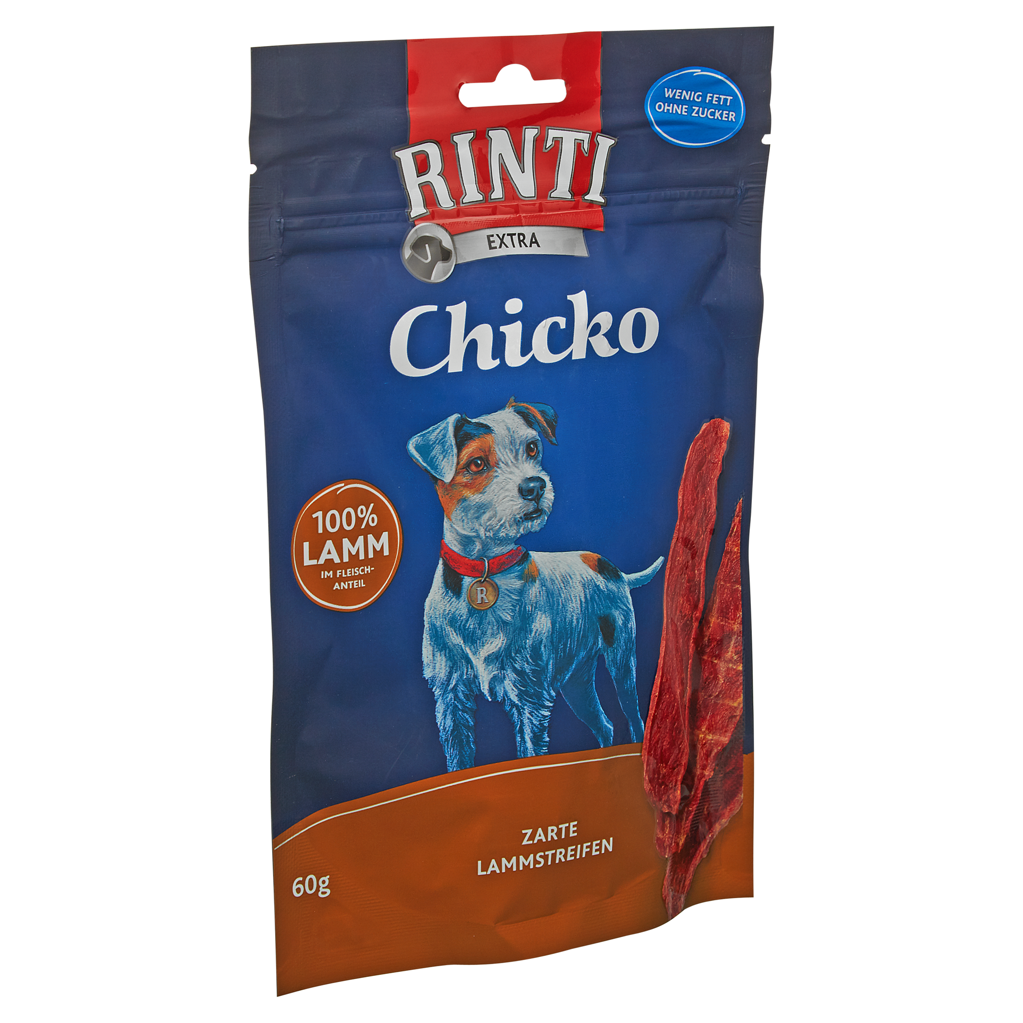Hundesnack "Chicko" Extra mit Lammstreifen 60 g + product picture