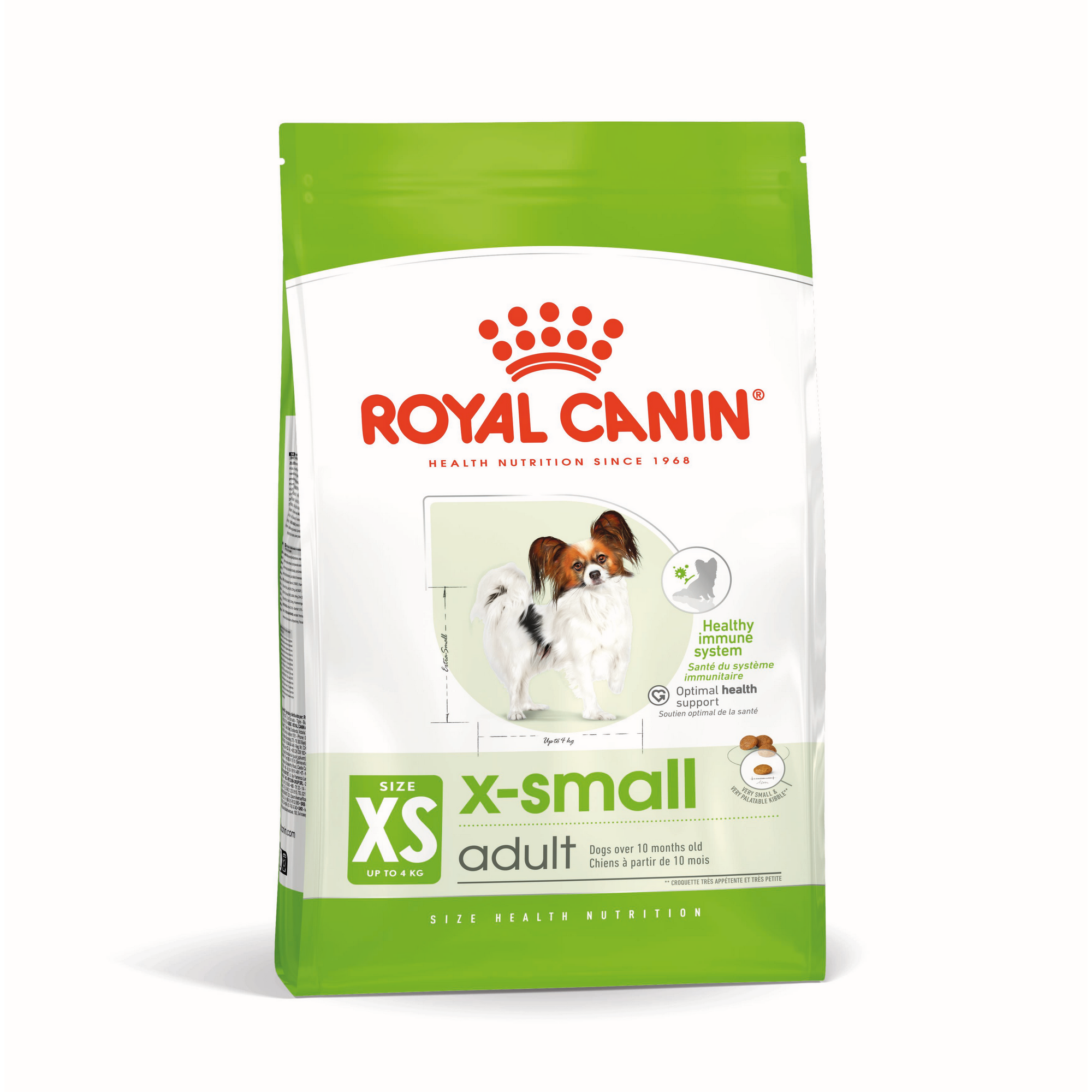 Hundetrockenfutter 'X-Small Adult' 2 kg