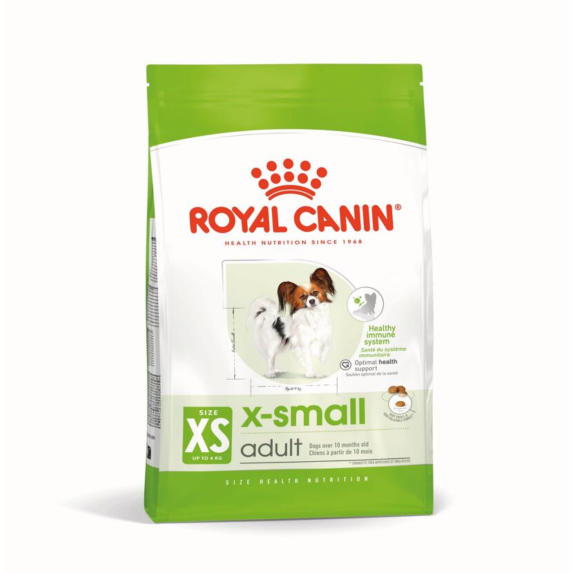 Hundetrockenfutter 'X-Small Adult' 2 kg