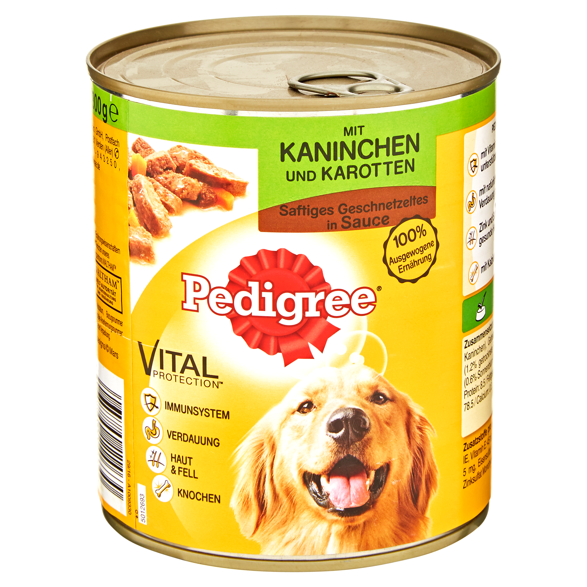 Hundenassfutter "Vital Protection" Kaninchen und Karotten 800 g + product picture