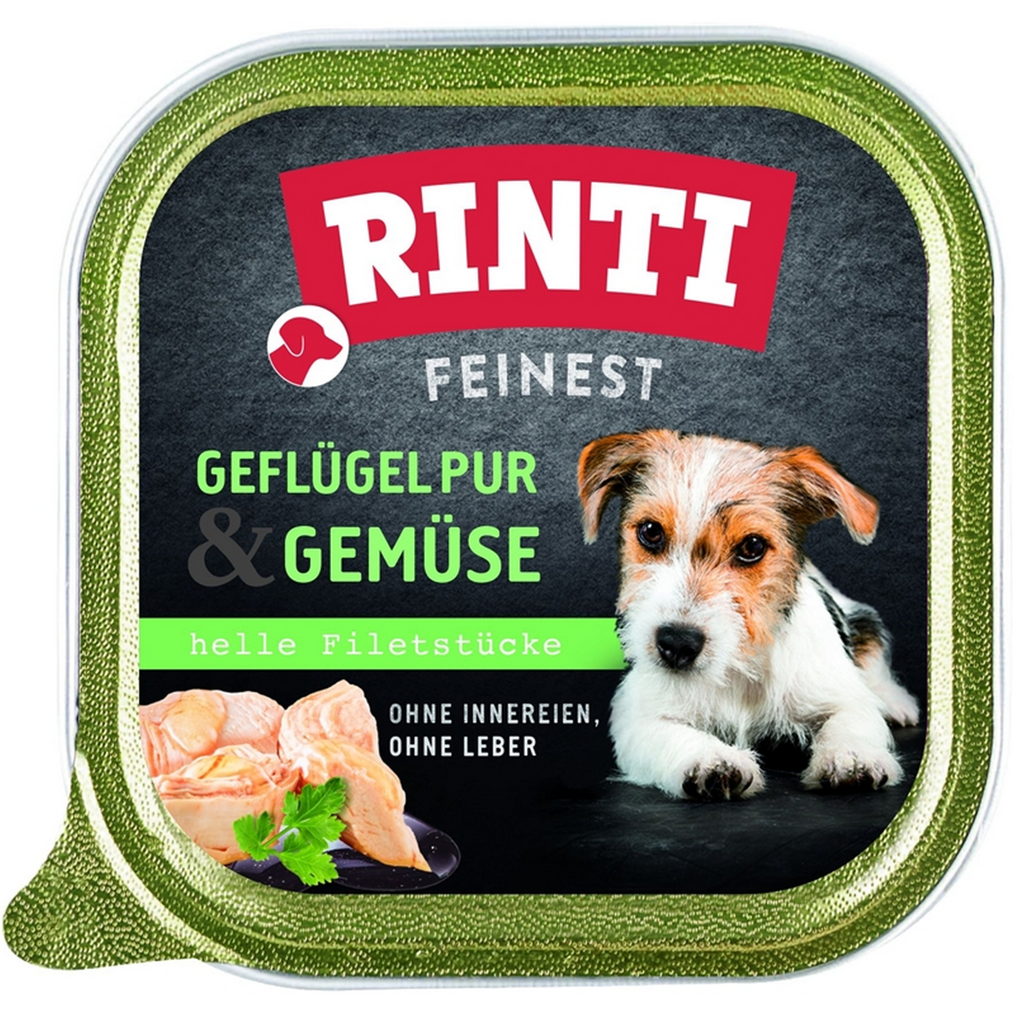 Hundefutter 'Feinest' Geflügel Gemüse 150 g
