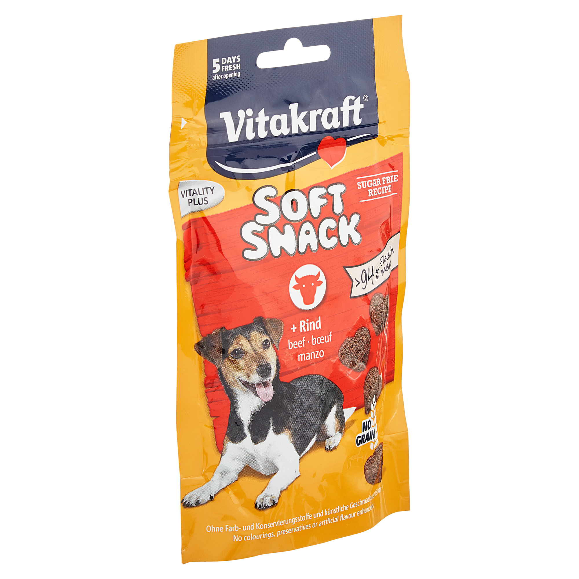 Hundesnack "Soft Snack" mit Rind 55 g + product picture