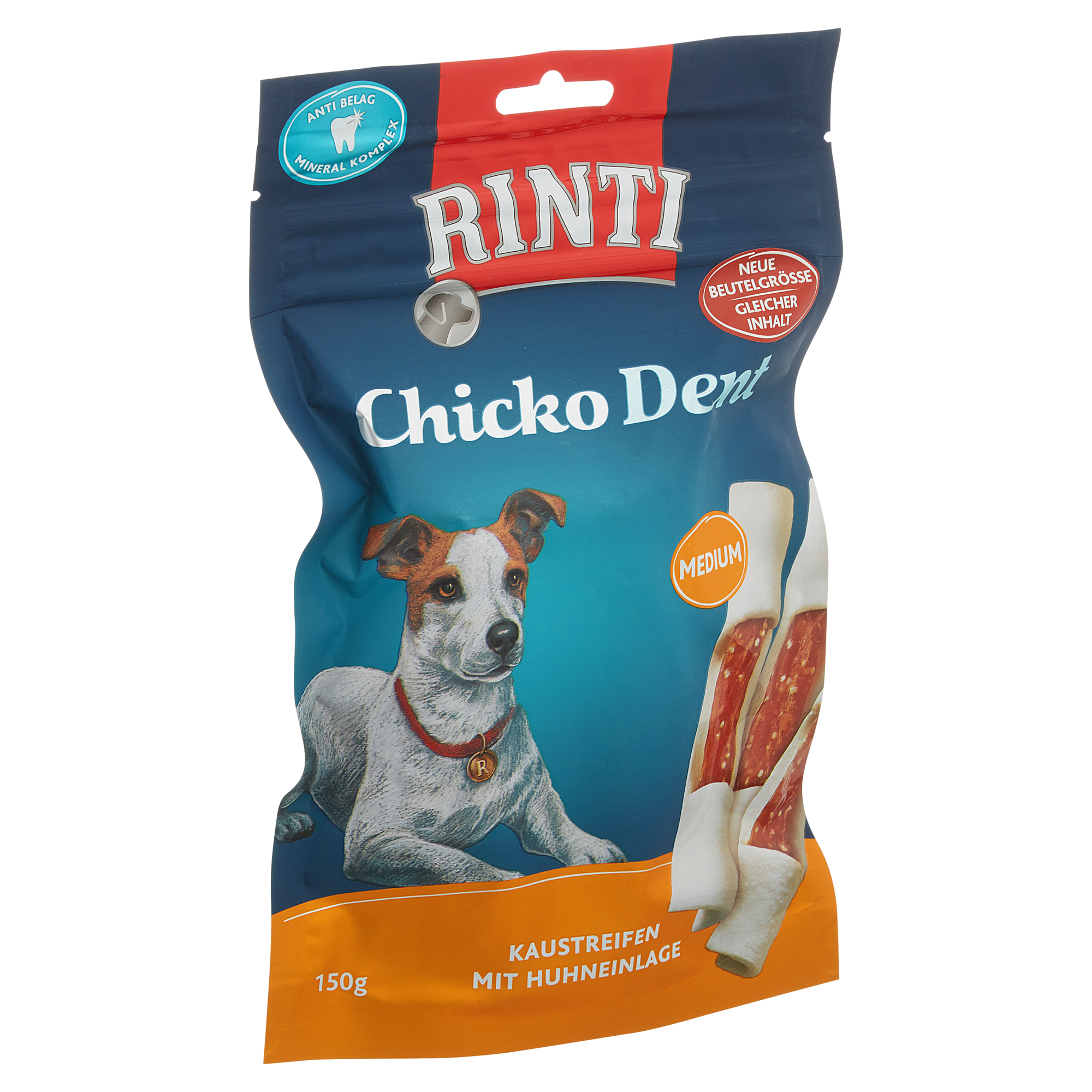 Hundesnack "Chicko" Dent Medium mit Huhn 150 g + product picture