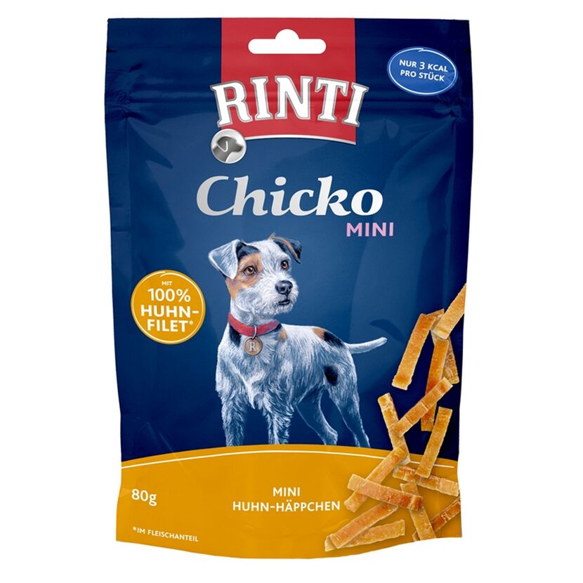 Hundefutter 'Chicko' Mini Huhn-Häppchen 80 g
