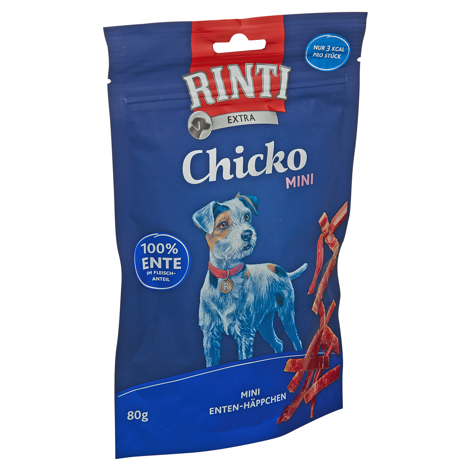 Hundesnacks "Chicko" Extra Mini mit Ente 80 g + product picture