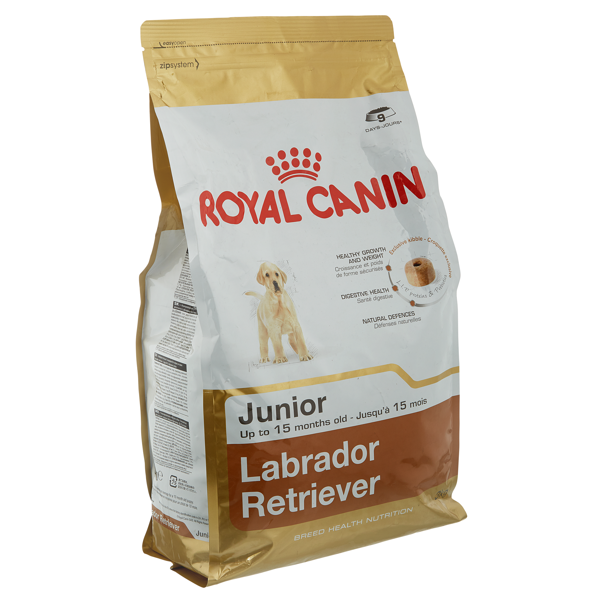 Hundetrockenfutter "Breed Health Nutrition" Labrador Retriever Junior 3 kg + product picture