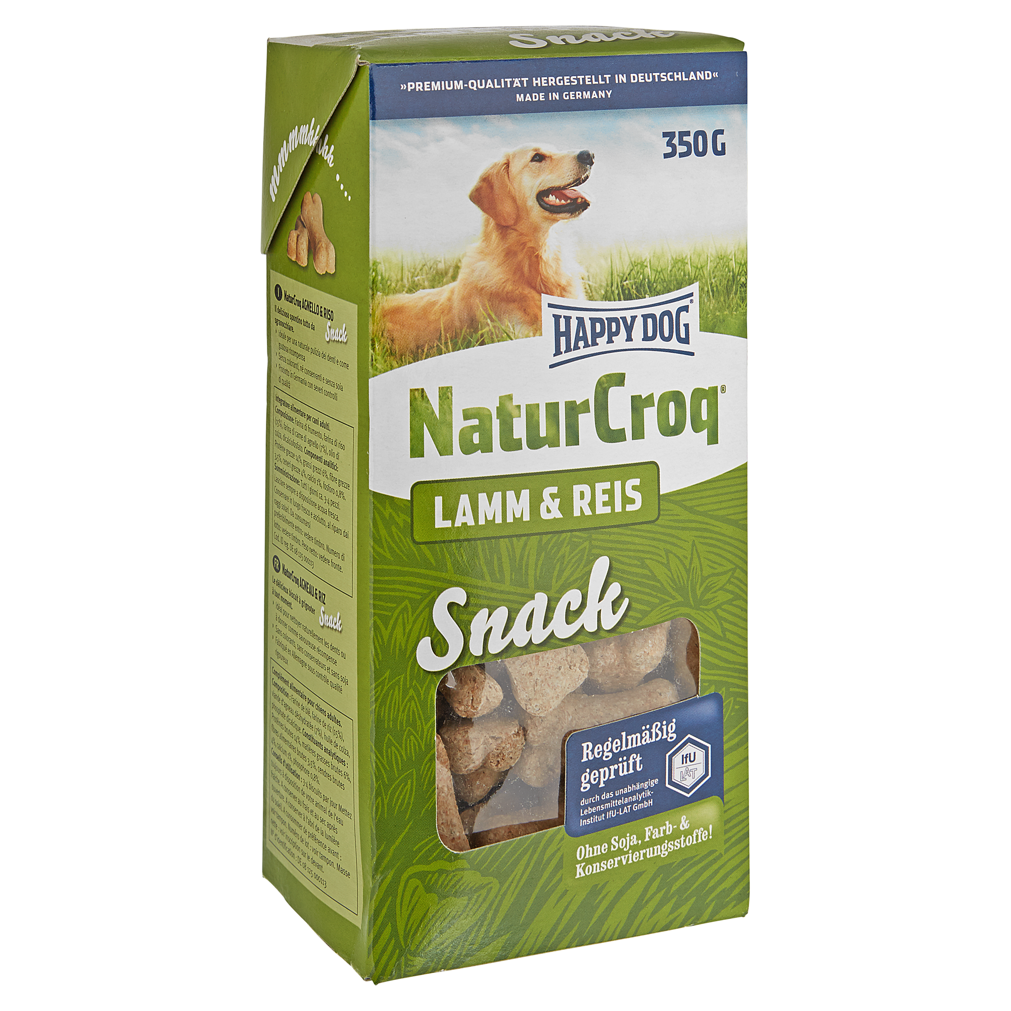 Hundesnack "NaturCroq" Lamm und Reis 350 g + product picture