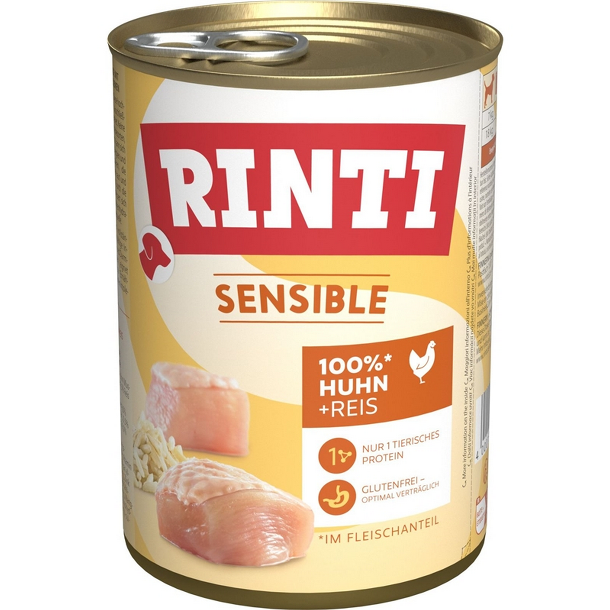 Hundefutter 'Sensible' Huhn Reis 400 g