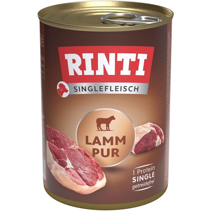 Hundefutter 'Singlefleisch' Lamm Pur 400 g