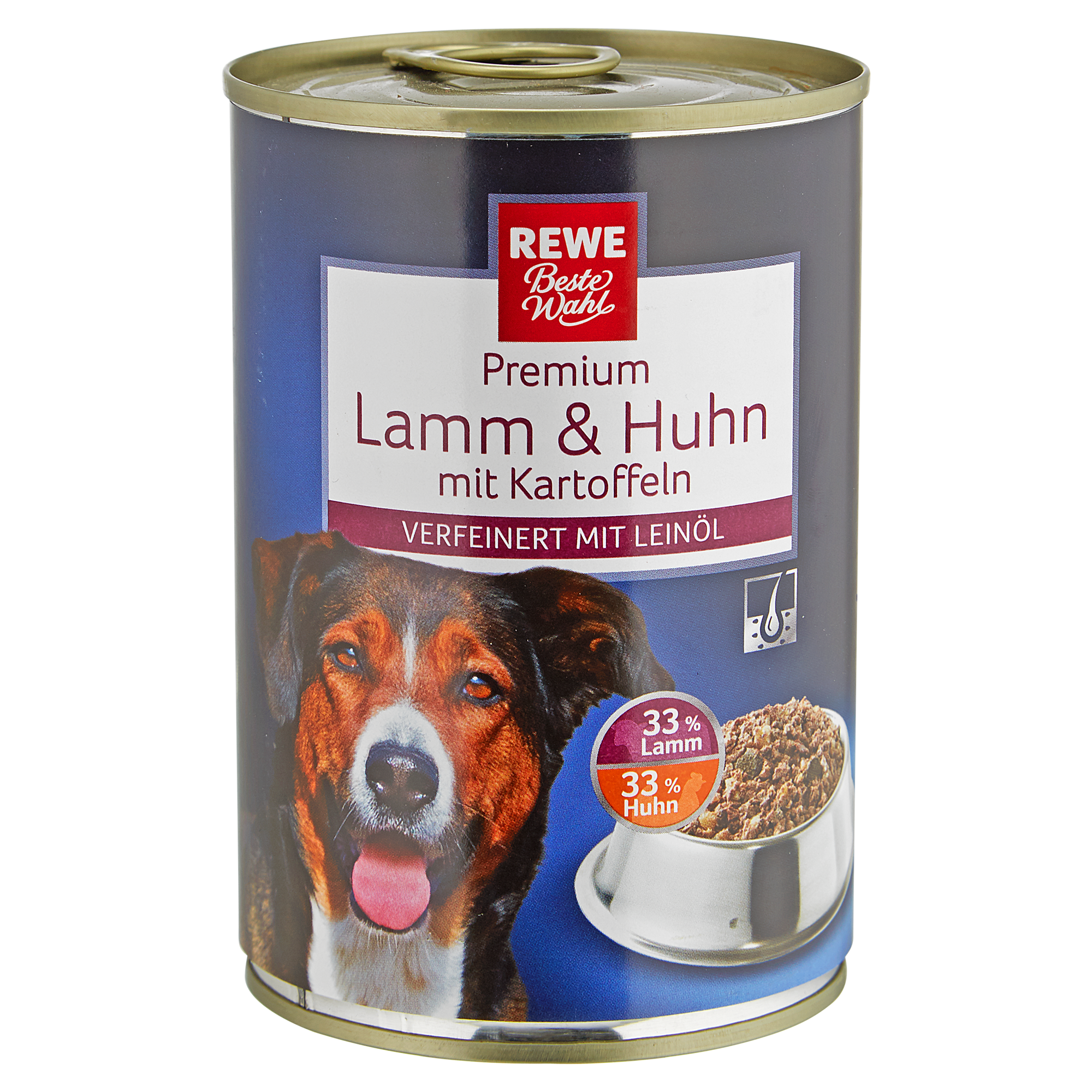 Hundenassfutter "Premium" Lamm und Huhn mit Kartoffeln 400 g + product picture