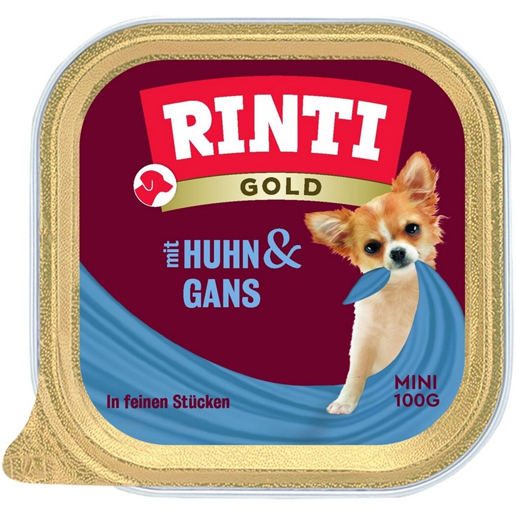 Hundefutter 'gold' Huhn Gans 100 gMini