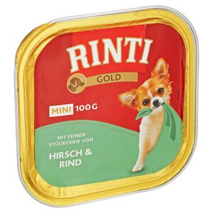 Hundenassfutter "Gold Mini" mit Hirsch und Rind 100 g