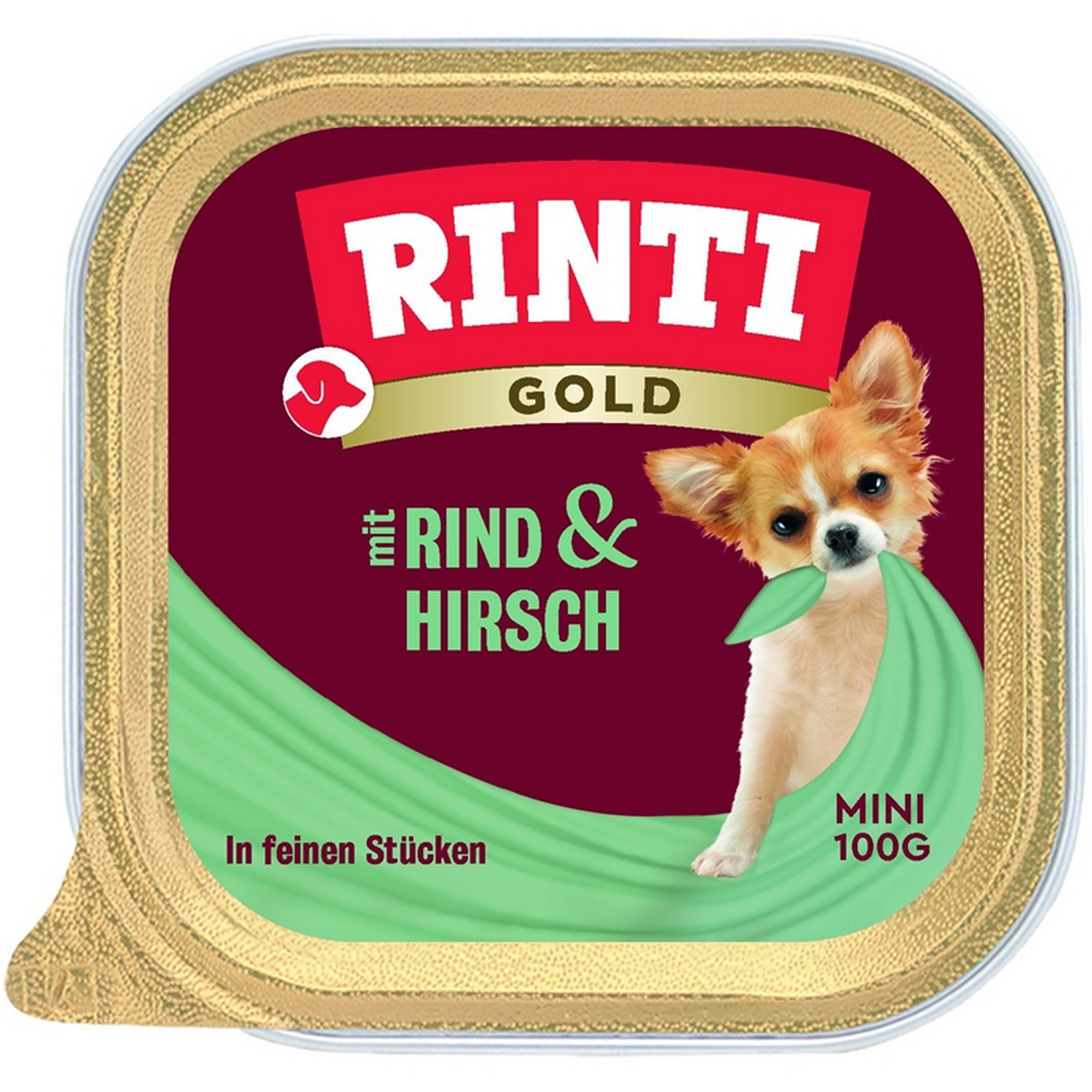 Hundefutter 'gold' Hirsch Rind 100 g