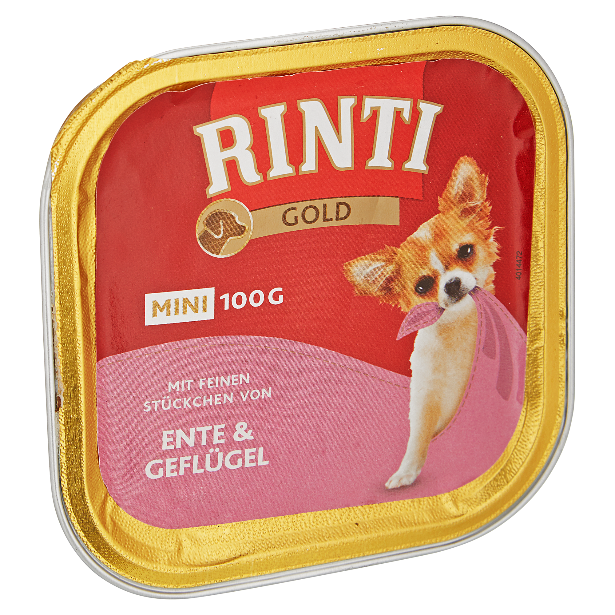 Hundenassfutter "Gold Mini" mit Ente und Geflügel 100 g + product picture
