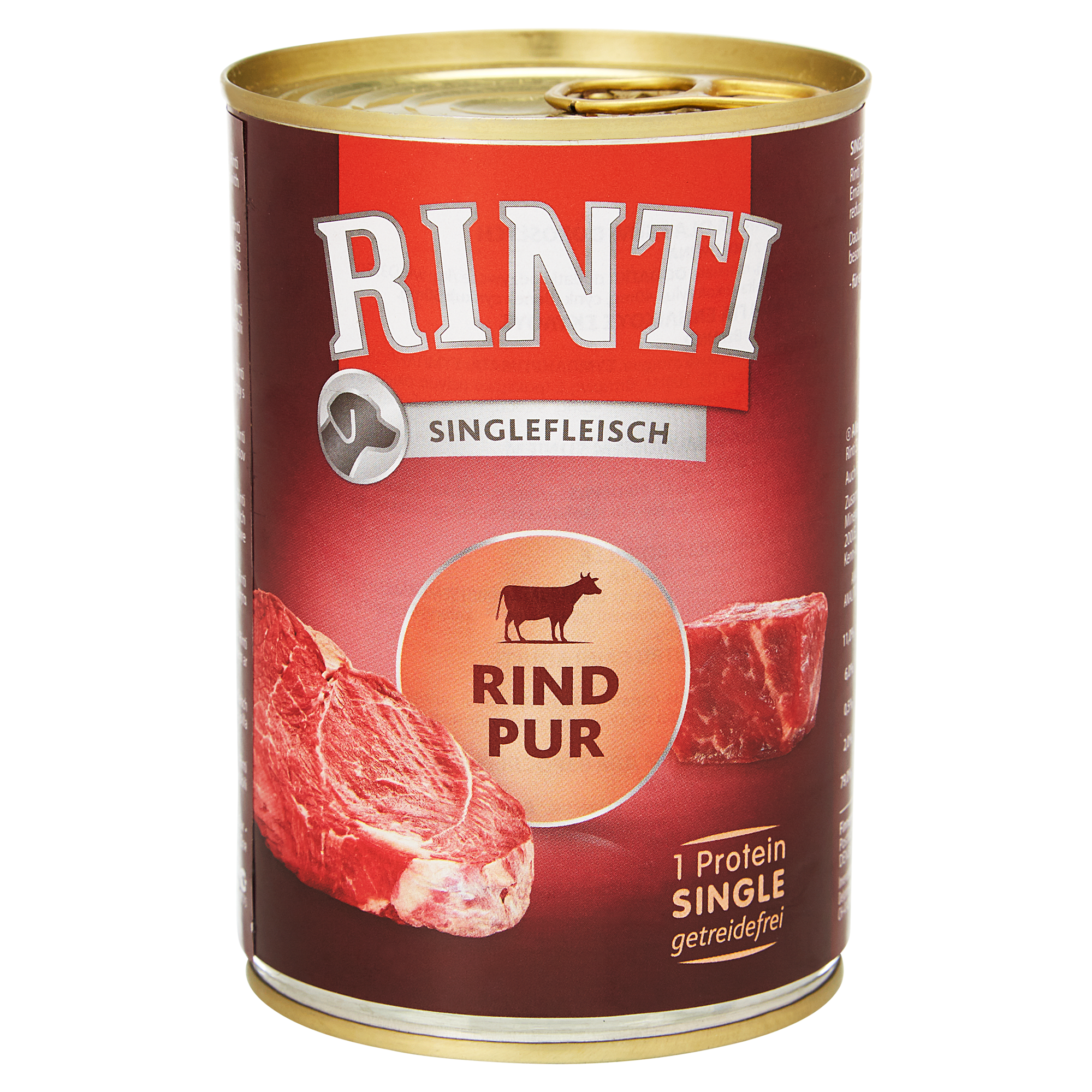 Hundenassfutter "Singlefleisch" Rind 400 g + product picture