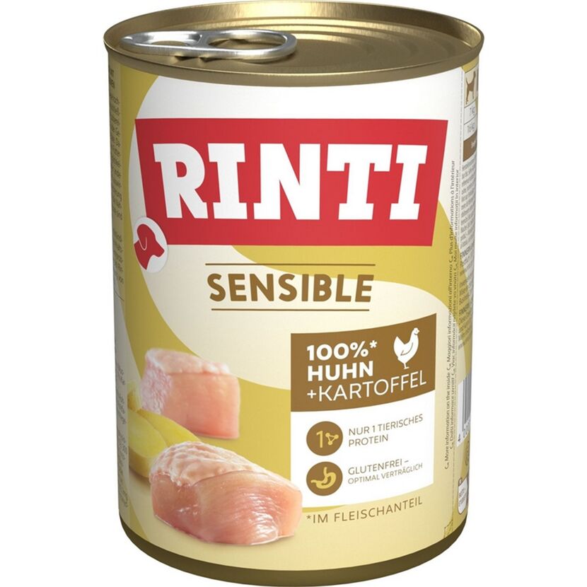 Hundefutter 'Sensible' Huhn Kartoffel 400 g
