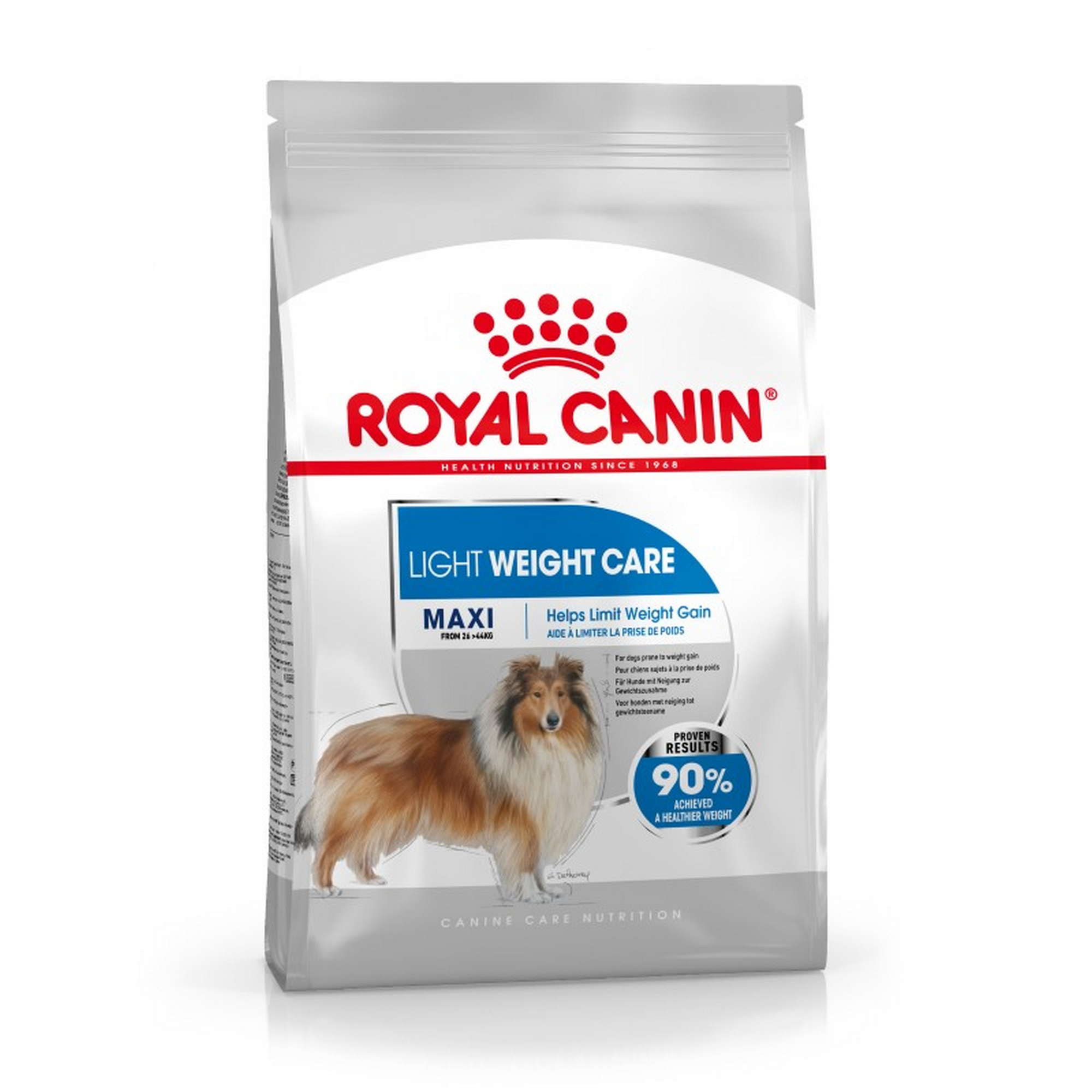 Hundetrockenfutter 'Maxi Light Weight Adult' 3 kg