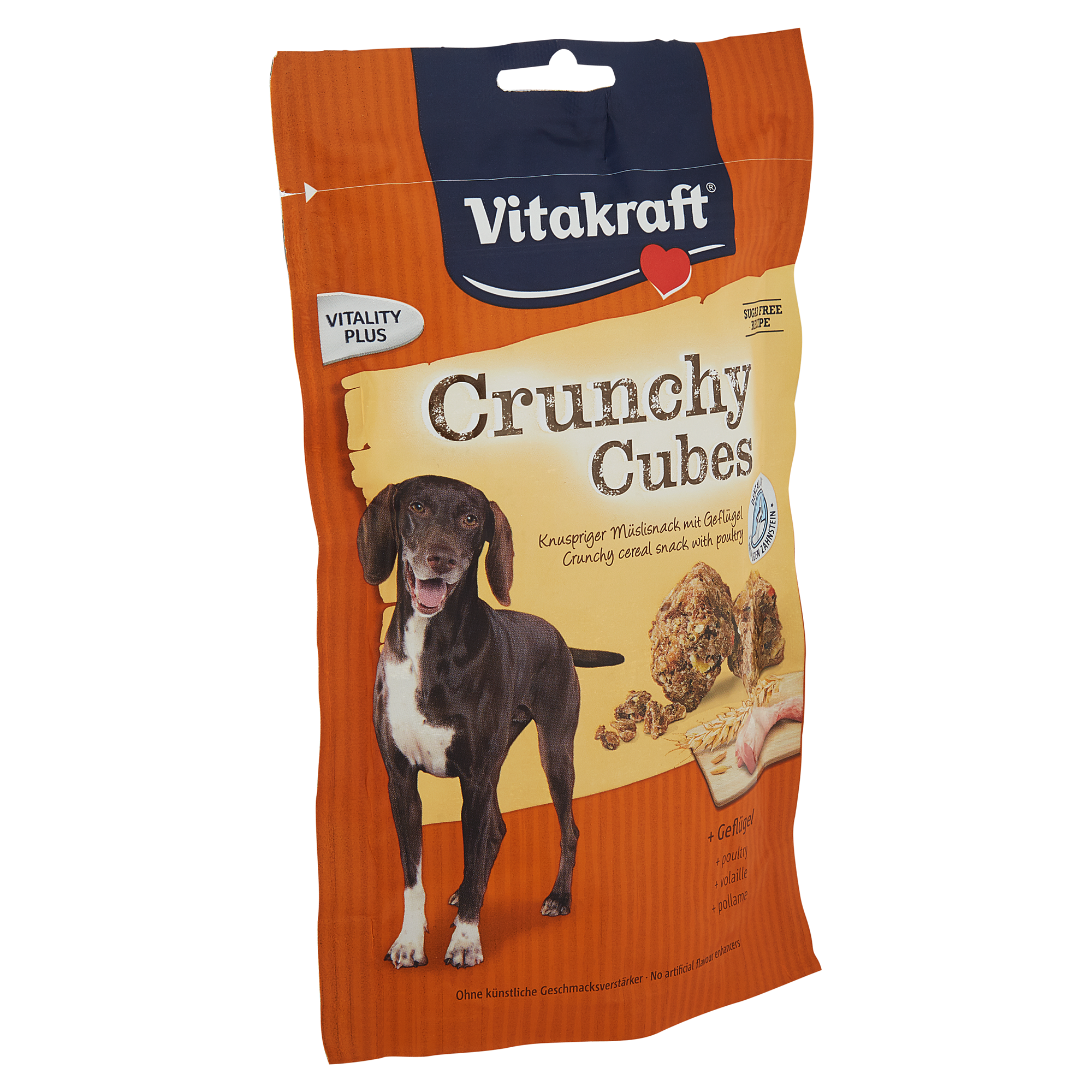 Hundesnack "Crunchy Cubes" mit Geflügel 140 g + product picture