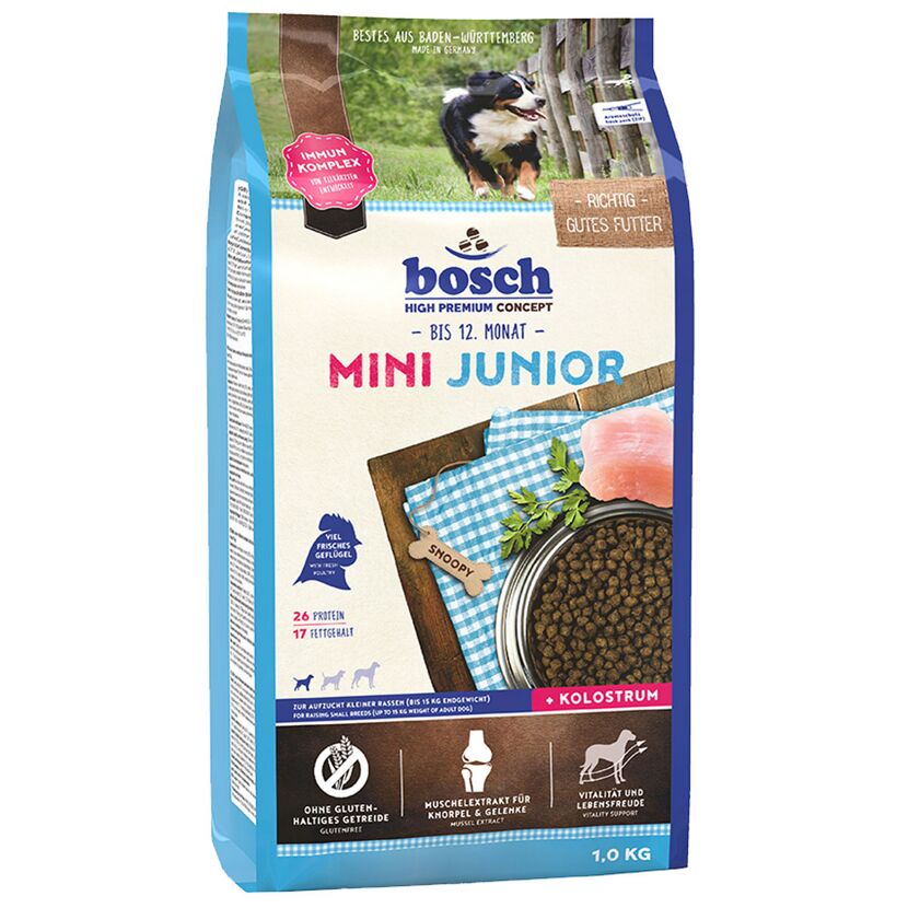 Hundetrockenfutter 'Dog Mini Junior' 1 kg