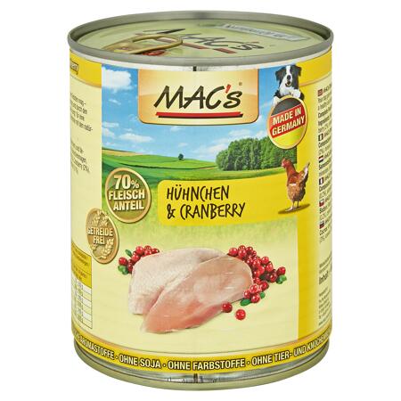 2. Bild von Hundenassfutter 800 g mit Hühnchen/Cranberry