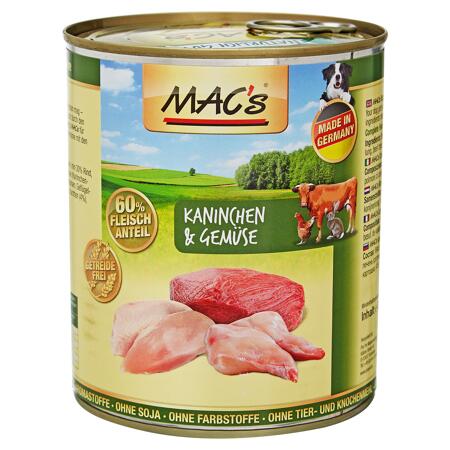 2. Bild von Hundenassfutter 800 g mit Kaninchen/Gemüse