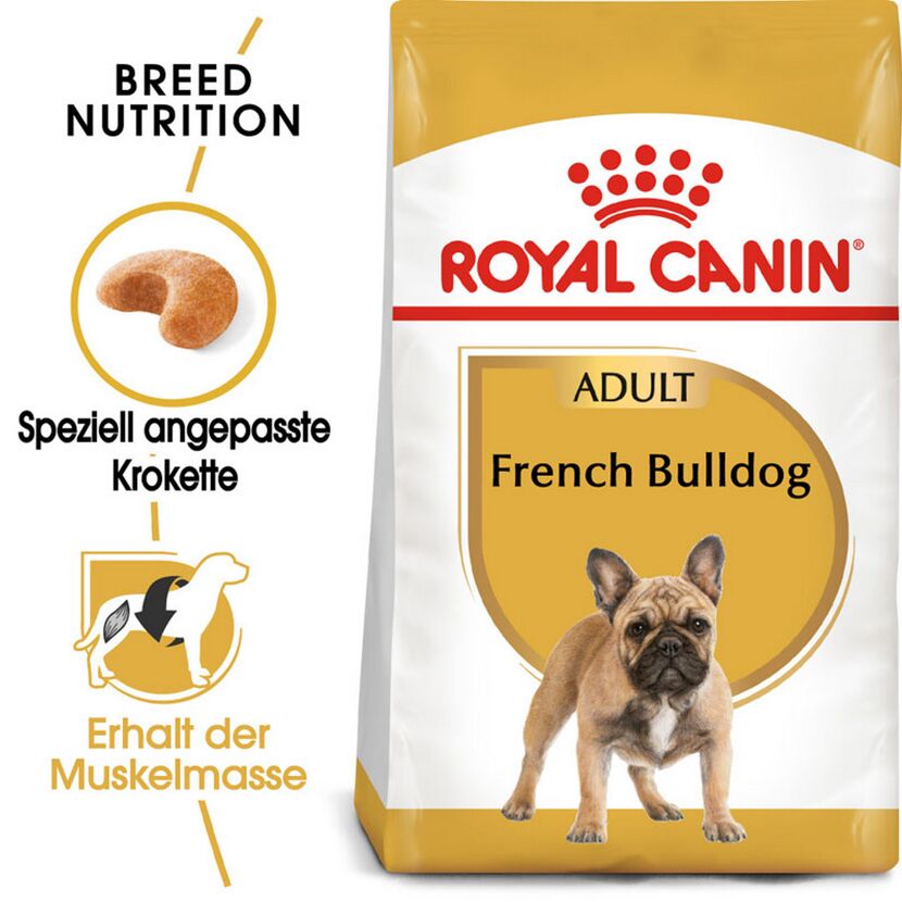 Hundetrockenfutter 'French Bulldog Adult ' 9 kg