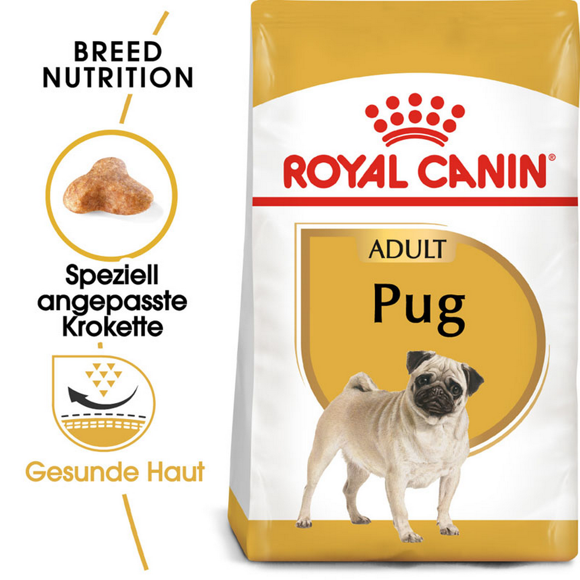 Hundetrockenfutter 'Pug Adult ' 3 kg