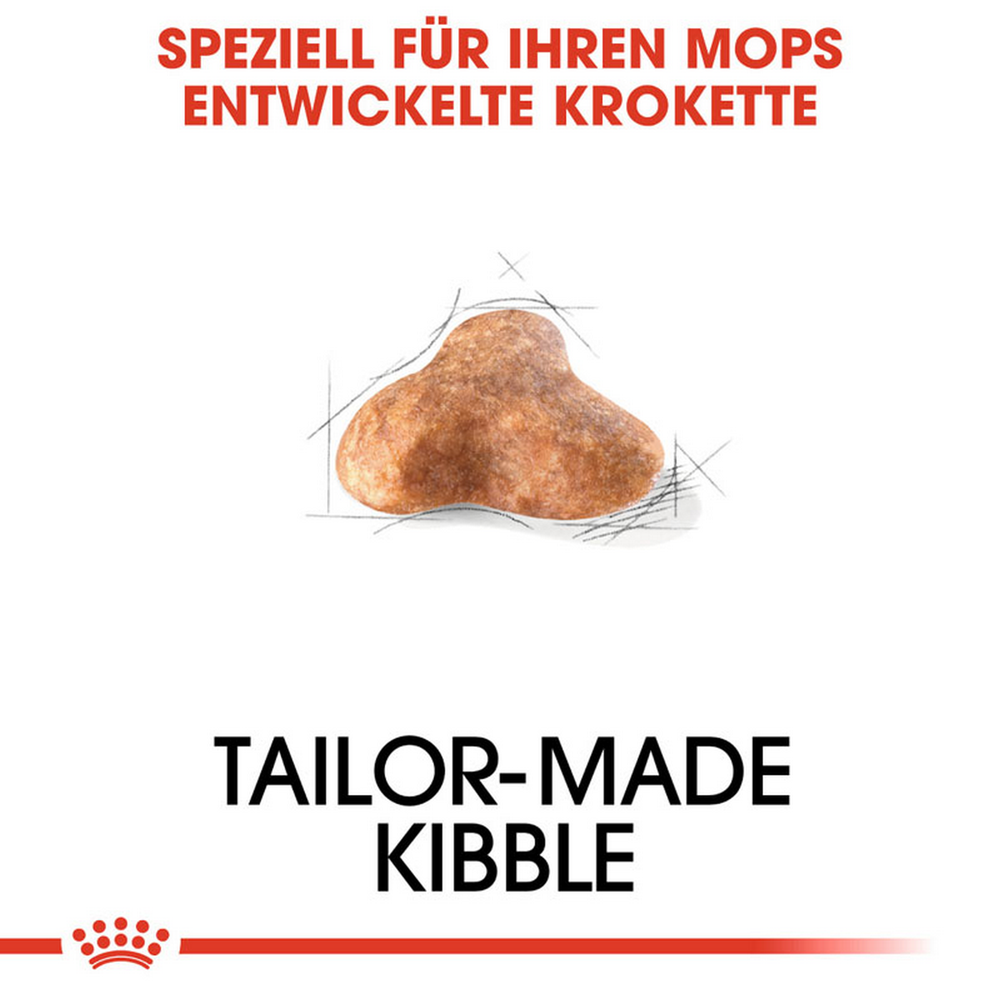 Hundetrockenfutter 'Pug Adult ' 3 kg