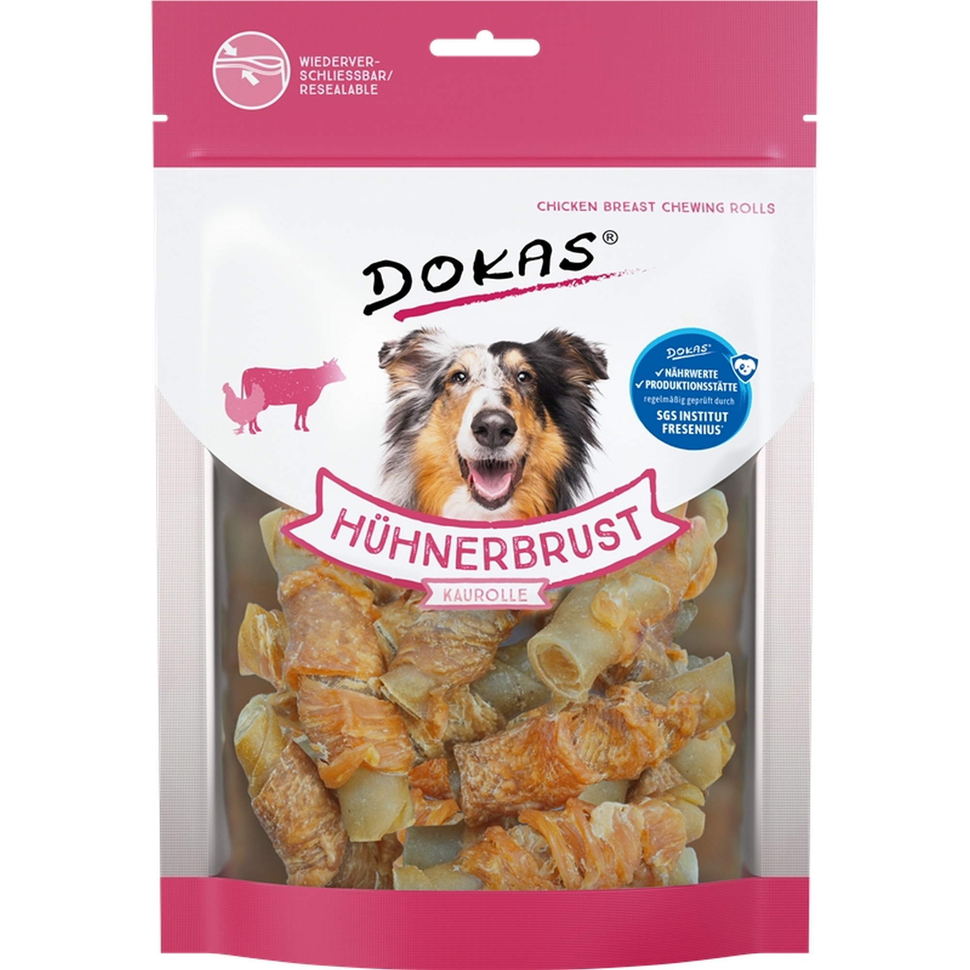 Hundefutter Kaurolle Hühnerbrust 250 g