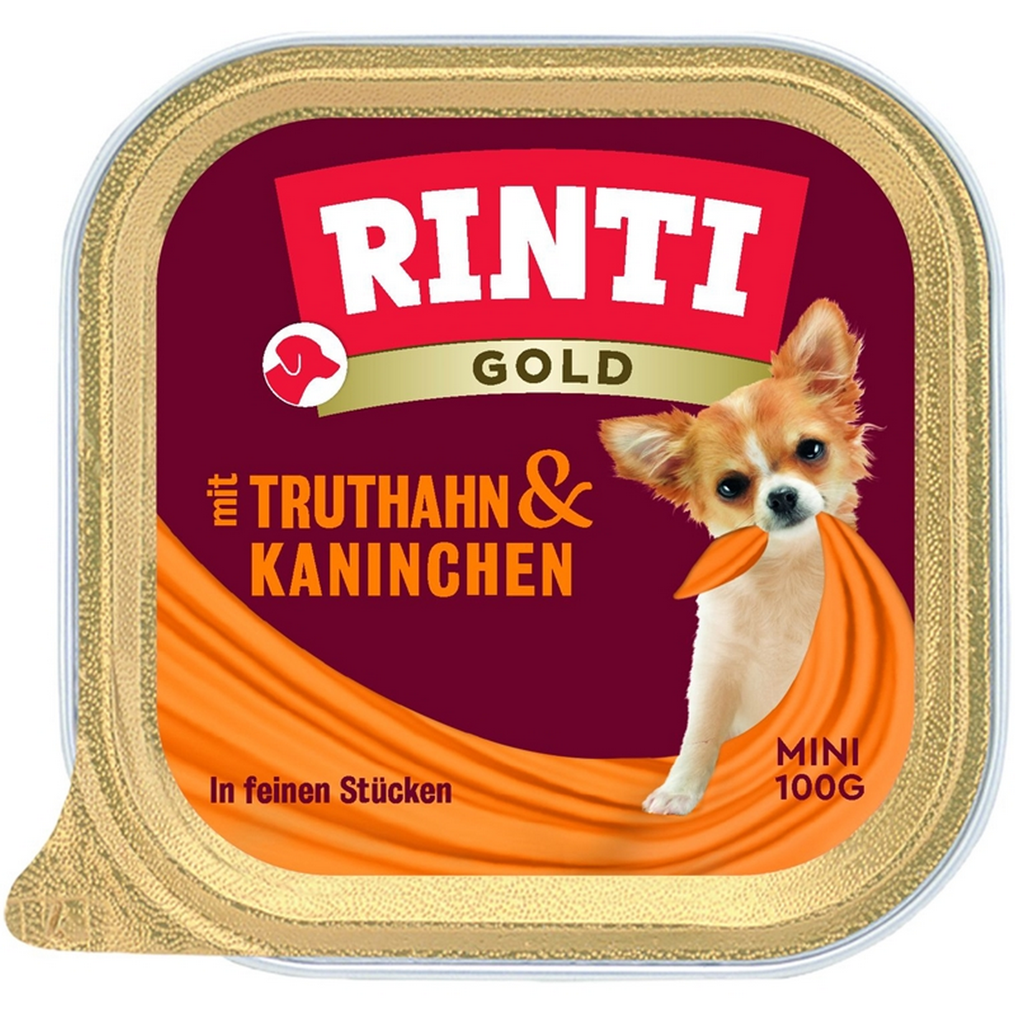 Hundefutter 'gold' Truthahn Kaninchen 100 g