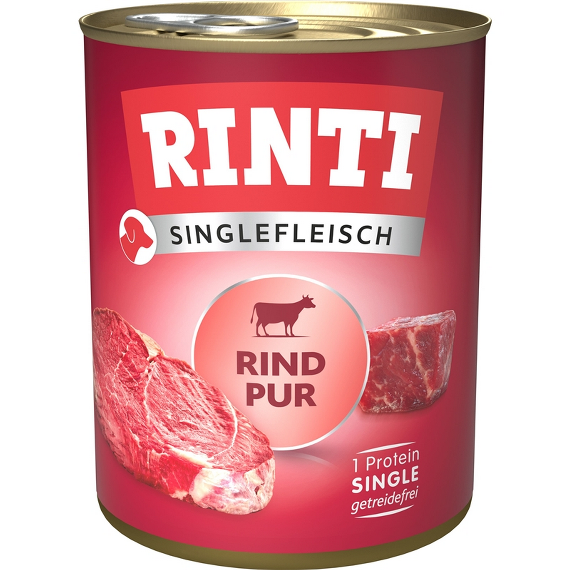 Hundefutter 'Singlefleisch' Rind Pur 800 g