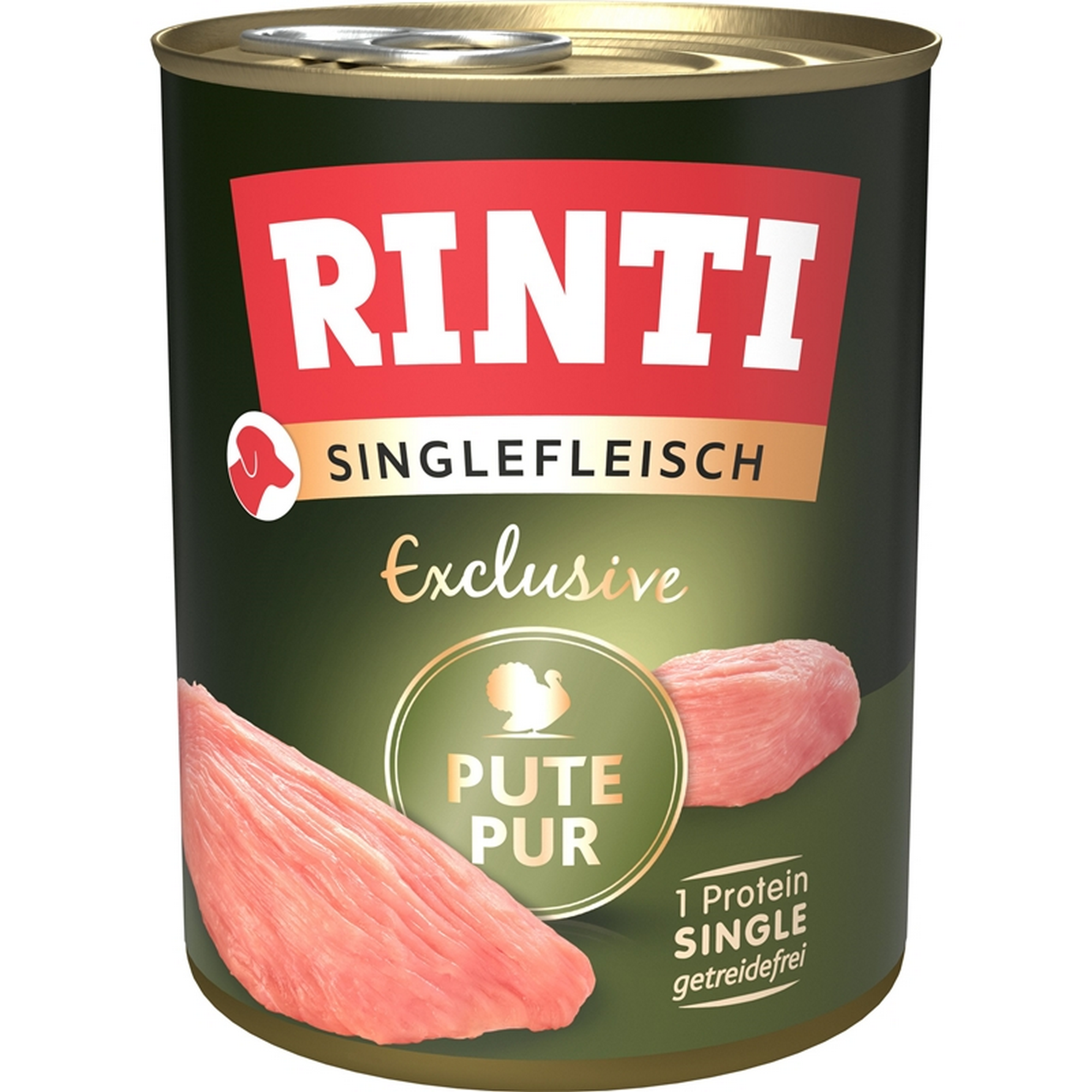 Hundefutter 'Singlefleisch' Pute Pur 800 g
