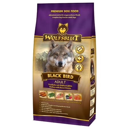 2. Bild von Hundtrockenfutter 'Black Bird' Adult Pute 500 g